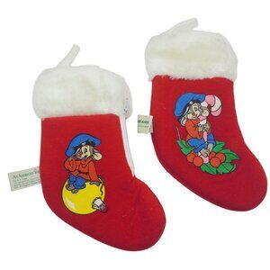 An American Tail FIEVEL Goes West Christmas Stockings 1986 Sears McDonalds
